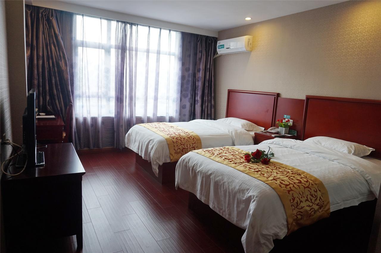 Greentree Inn Zhejiang Taizhou Tiantai Bus Station Express Hotel Exterior foto