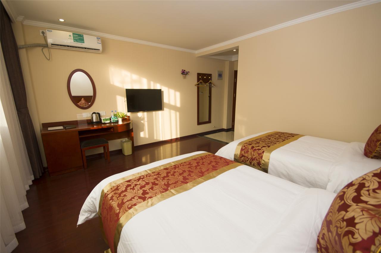 Greentree Inn Zhejiang Taizhou Tiantai Bus Station Express Hotel Exterior foto